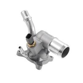 PARSKILO Engine Coolant Thermostat Housing Assembly, for Jeep Cherokee 2014-2021, Metal, 816-194, Silver Tone Benefit