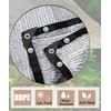 70% Aluminum Shade Cloth 13 FT x 13 FT, Durable