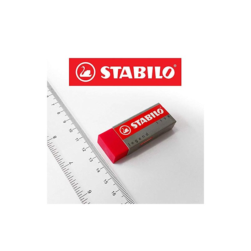Stabilo „Legend & Legacy“ Kunststoff-Radiergummi-Set aus 6 Radiergummis – von