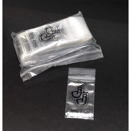 Jelly Joker 300 Zip Bags 40 x 60 mm, 70 µm, Transparent, Zip
