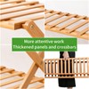 Choclaif Free Standing Shoe Racks for Closet, Shoe Shelf Bamboo