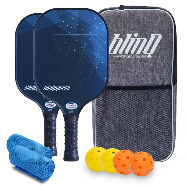 Generic Blinq Sports Pickleball Paddles Set of 2 – USAPA