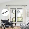 Kowibcl Heavy Duty Curtain Rod Brackets, Fits up to 1