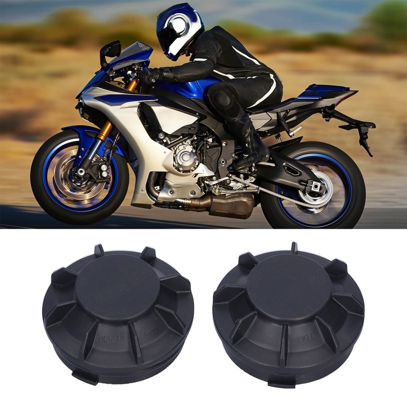 Pair of Motorcycle Headlight Tail Cover Rear Boots for Yamaha