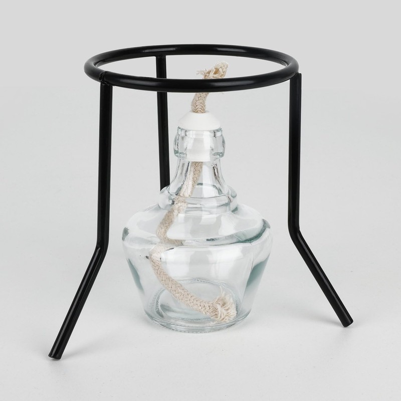 stonylab Lab Metal Tripod Stand, Durable Reusable Bunsen Burner Tripod