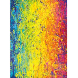 Ceaco – Bright Splash - 300 Piece Jigsaw Space Saver Puzzle – Puzzles for Smaller Spaces and Surfaces