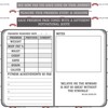 MaLetics – A6 Pocket Fitness Journal – Set 15 Goals,