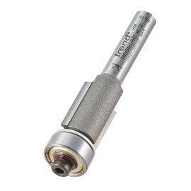Trend Professional Trimming Cutter, 12.7mm Diameter x 16mm Cut, 1/4 Inch Shank, Bearing Mounted, Tungsten Carbide Tipped, T46/04X1/4TC