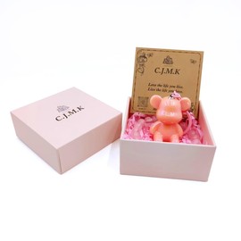 C.J.M.K Pink Style Bracelet & Teddy Bear with Keychain