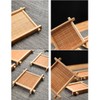 Natiform Bamboo Coasters Set of 4 Stylish Lightweight Tea Holder