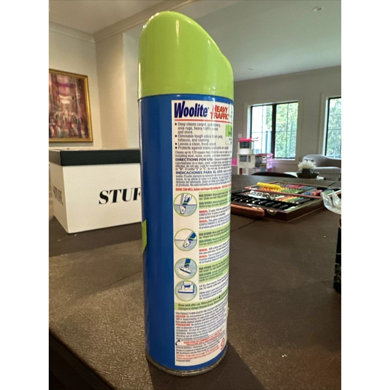 Woolite Heavy Traffic Carpet Deep Cleans & Protects Odor Removing
