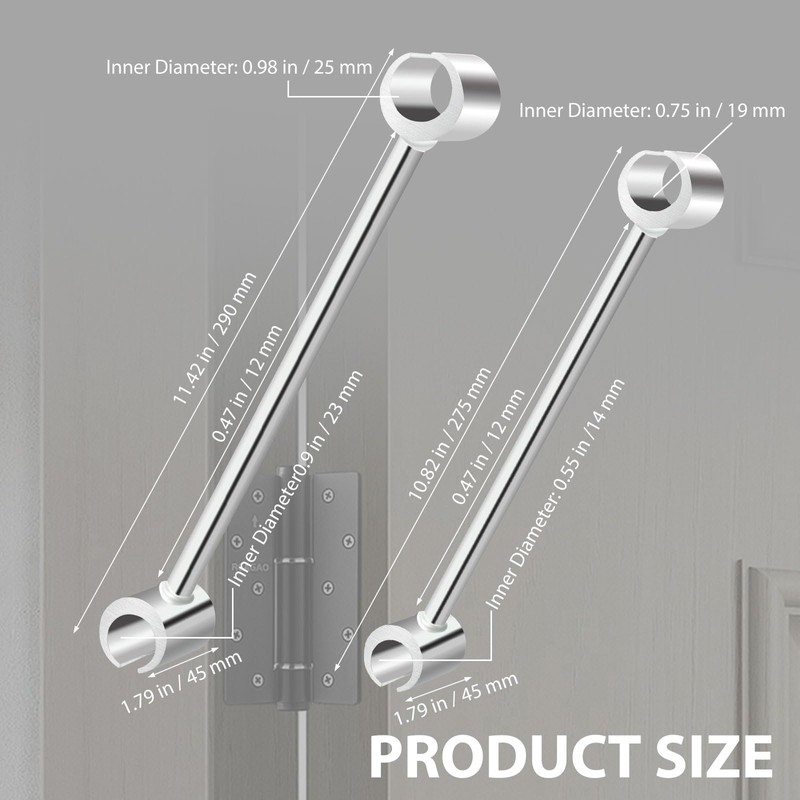 CAPHONT 2 Pack Hinges Gap Adjusting Wrench, Door Hinge Repair