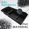 BestEvMod Lower Center Console Slide Cover Organizer Tray Compatible with