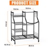 TORACK Golf Bag Storage for Garage, Rolling Golf Bag Stand