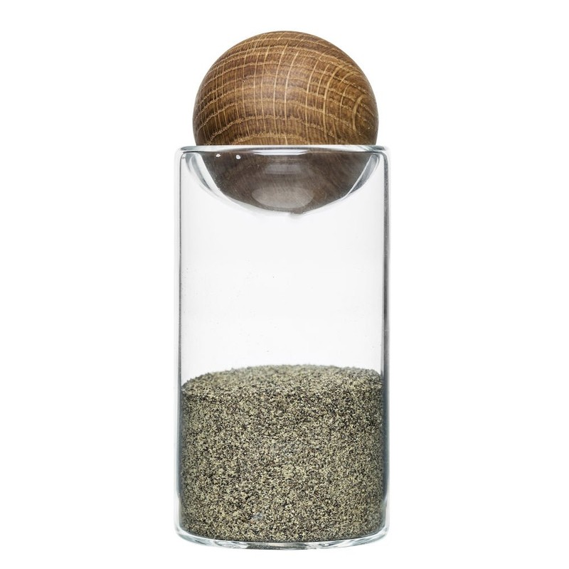 Sagaform Nature Collection Salt and Pepper Glass Salt & Pepper