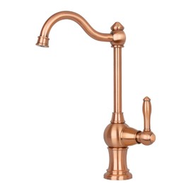 Akicon One-Handle Drinking Water Filter Faucet Water Purifier Faucet, Only for Cold Water (Copper)