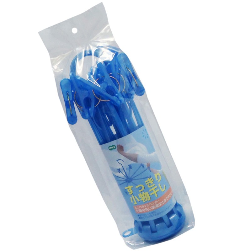 Ohe My Laundry 2 Laundry Drying Hanger, Mini, Parasol, Blue,