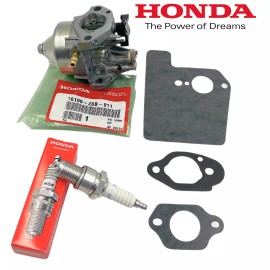 Honda Genuine HONDA Carburetor Assy BB76B A GCV160 LA1 LA0 16100-Z8B-911 & Gasket Set