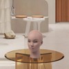 Harilla Schaufensterpuppenkopf, balder Manikin Kopf, Perückenhut -Display