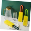 LALAFINA 4pcs Dual-Sided Cup Sponge Brush for Cleaning Bottles Kettles
