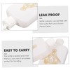 VICASKY 4pcs Decorative Holy Water Bottles Refillable Tiny Water Containers