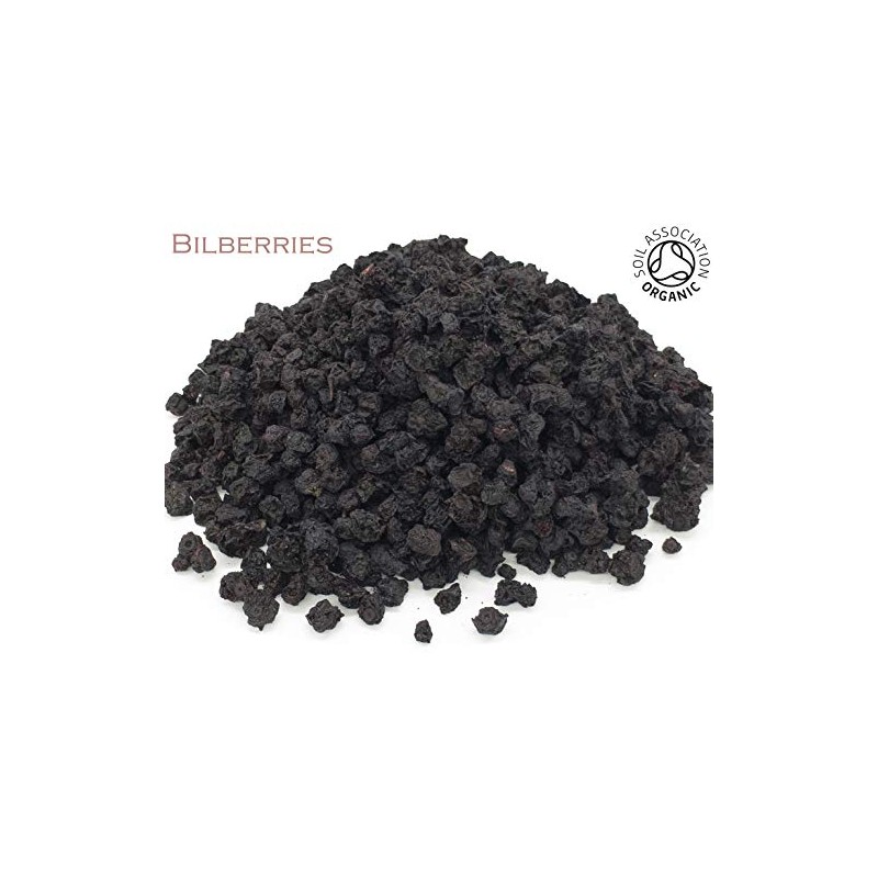 Organic Bilberry Fruit Pure Herbal Infusion (25 Unbleached Tea Bags