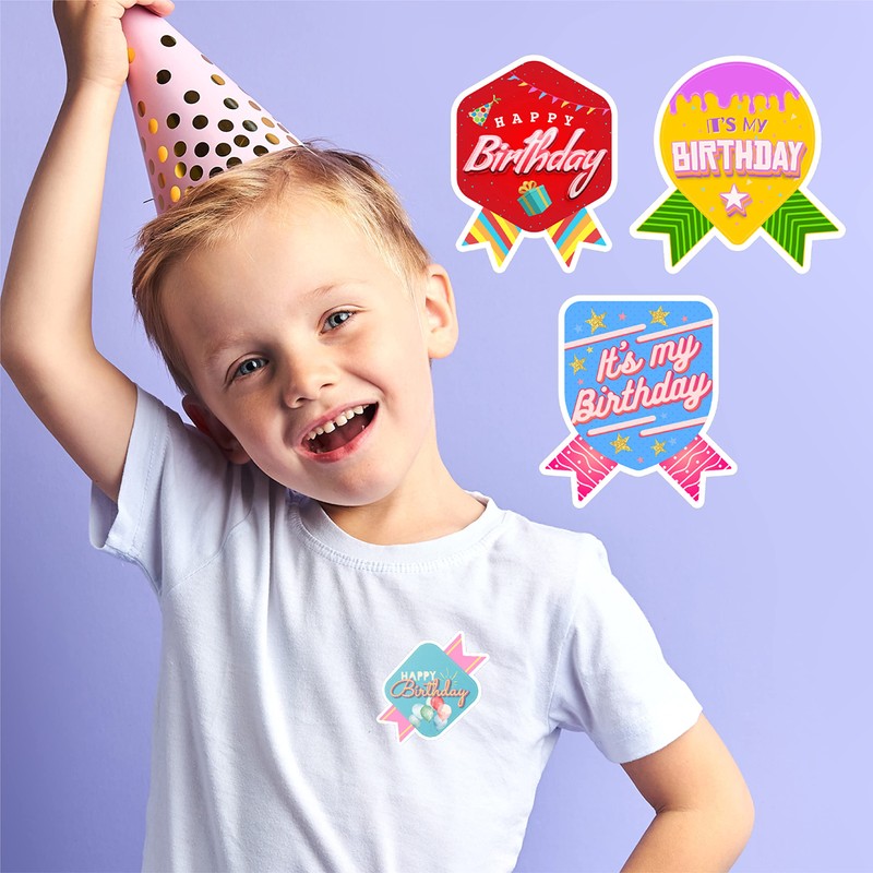 Easykart Happy Birthday Stickers for Kids 320 Birthday Stickers Bulk