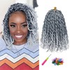 8 Packs Passion Twist Hair 8 Inch Pre-twisted Passion Twist