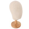 Wig Head Stand Non Woven Fabric Mannequin Head Hat Display