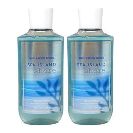 Bath and Body Work Sea Island Shore 2 Pack Body Wash Bundle - Full Size