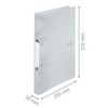 VON Leitz 42470001 A4 Ring Binder with 2 Rings Polypropylene