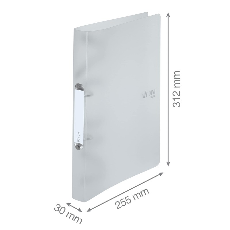 VON Leitz 42470001 A4 Ring Binder with 2 Rings Polypropylene