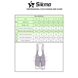 Mens Cycling Bib Shorts Anti Bac Coolmax Padded Bicycling Tight Shorts (Black/Yellow, Medium)