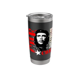 Revolution Ernesto Che Guevara Guerrilla Fighter Stainless Steel Insulated Tumbler
