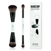 Jessup Brochas Maquillaje de Doble Punta para Base, Contorno y
