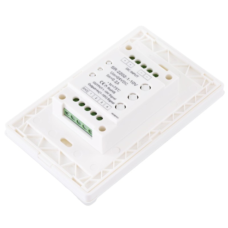SIRS-E Single Color Wall Mount LED Rotary Dimmer Switch Controller