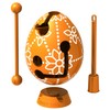 Easter Egg Orange 3D Maze Puzzle, Surprise Toy for Egg