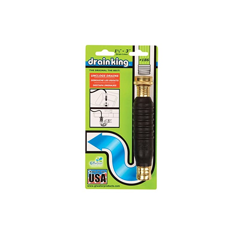 Drain Opener, 1.5 - 3-In. Pipes