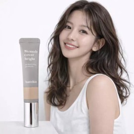 Hanskin 한스킨 블레미쉬 커버 컨실러 12g 잡티 다크서클 커버 베이스 메이크업 컨실러 Hanskin Blemish Cover Concealer 12g Spot Dark Circle Cover Base Makeup Concealer [Bright No. 21]
