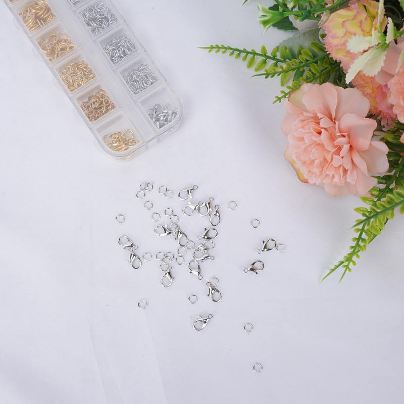 Zythrem 1440 Pieces Jewellery Making Accessories, Chain Clasps, Clasps for