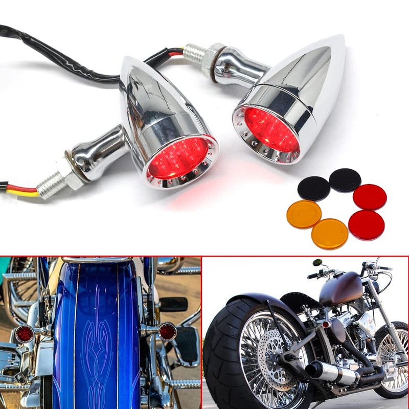 DREAMIZER Turn Signal Tail Light 15 LEDs Rear Front Running