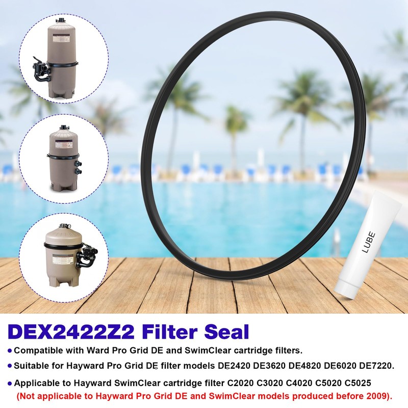 JIOTAR DEX2422Z2 Filter Seal O-Ring Gasket for C4030 C3030 C2030,