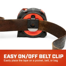 Crescent Lufkin 25 Ft. WORKHORSE NITE EYE Tape Measure | L1125NE