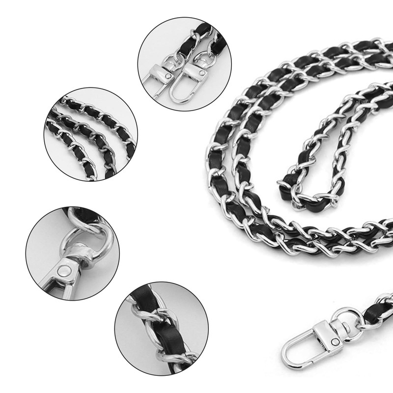 1 Pc Purse Chain Strap Purse Straps Replacement Crossbody 47inch