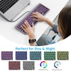 OMOTON Lighted Wired Keyboard for Mac, Large Print Backlit Keyboard