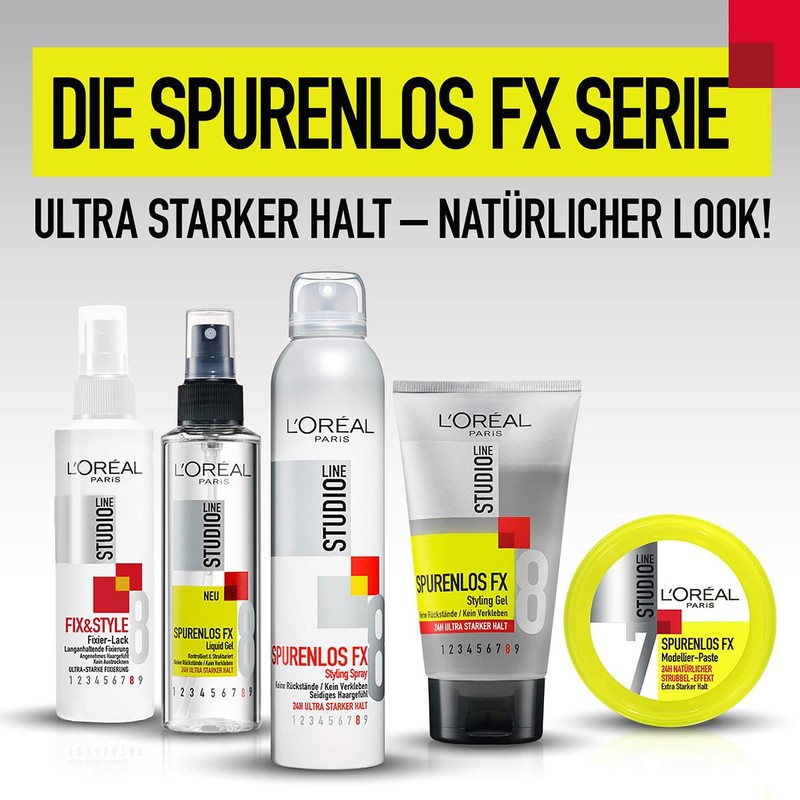 L'Oréal Paris Studio Line Haargel, 24h ultra-starker Halt, Kein Verkleben