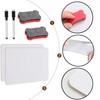 14 PCS Mini Whiteboards Double Sided Mini Whiteboard Dry Erase