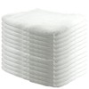 G31104 Face Towels, Flat Surface, White, 160 Momme, 13.4 x 33.9 inches (34 x 86 cm), 100% Cotton, Lightweight, Plain, White, Moderate Thinness, Commercial Use, Bulk Purchase, Quick Drying