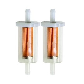 845125 Engines Fuel Filter 1/4" I.D. Fuel Line for Br-iggs and St-ratton 695666 John Deer D100 D105 D110 D120 D125 D130 D140 D150 D155 D160 D170 LA120 LA130 LA125 LA115 LA105