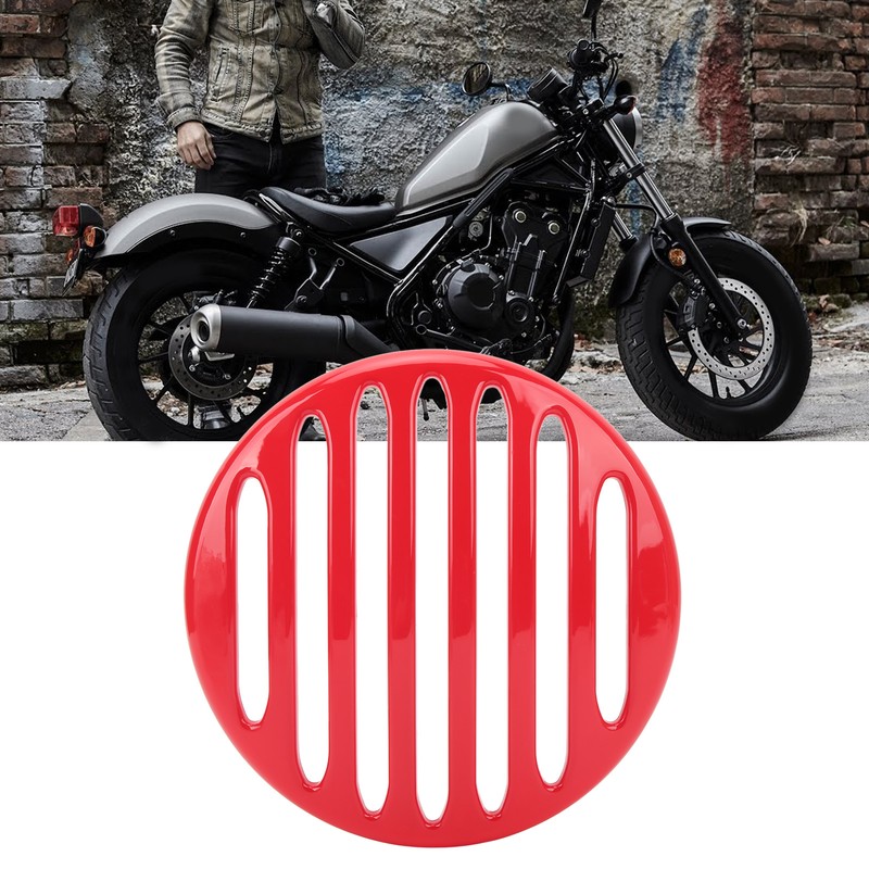 Headlight Grille Cover Motorcycle Head Lamp Guard Replacement for Rebel
